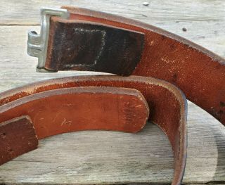WW2 German equipment belt,  marked 1938 2