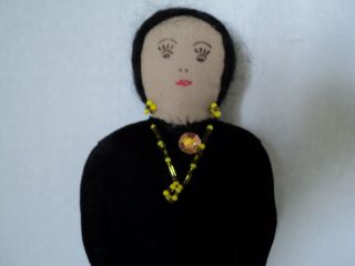 Intriguing,  Navajo,  Hand - Made Indian Doll - 10.  5 