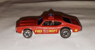 Hot Wheels Redlines,  Olds 442 Fire Chief 