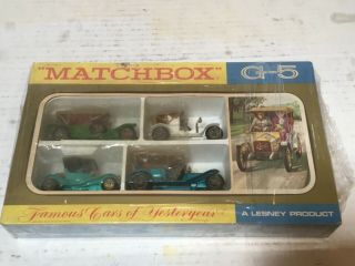 Matchbox Cars Models Of Yesteryear Set G - 5