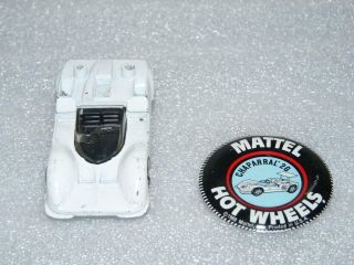 1968 Mattel Hot Wheels Redline Chaparral 2g Die Cast Car W/ Badge Usa
