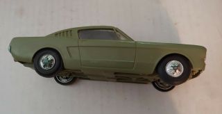 Vintage Processed Plastics Co 1965 Ford Mustang Green