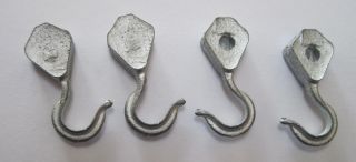 Four Replacement Hooks For 1960 