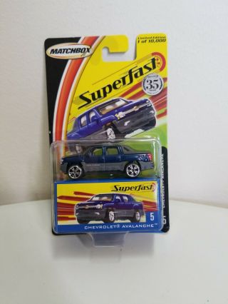 Superfast Matchbox 5 Chevrolet Avalanche
