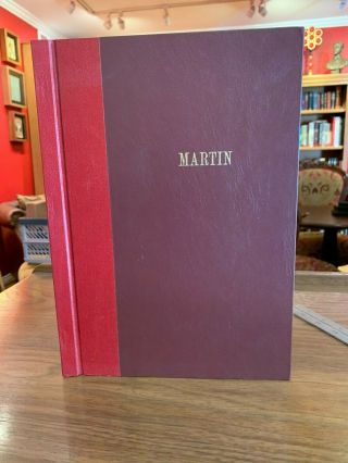John Martin Book By Granville Taylor (faust The Magician) Signed