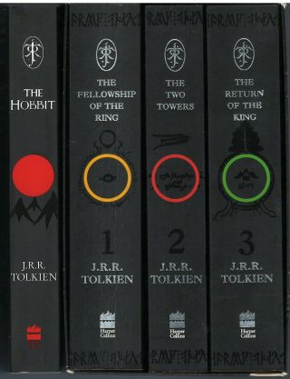 The Lord Of The Rings (3 Book Box Set) & The Hobbit By J.  R.  R.  Tolkien