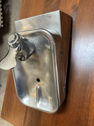 Vintage Push Button Water Fountain Bubbler For Coke Machine