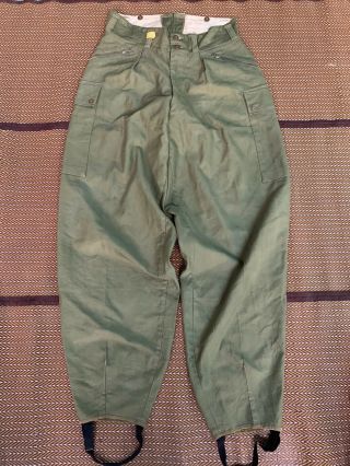 Vtg Orig 1940’s Ww2 Us Army Mountain Div Trouser Pants.  Very Good Conditions.