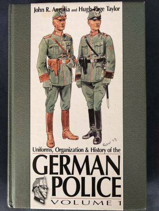 Near,  Rare Vol.  1,  Uniforms,  Organizations & History Of The German Police