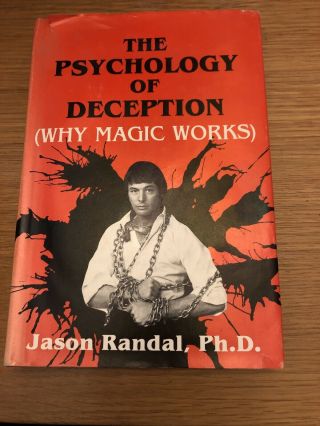 The Psychology Of Perception Why Magic Jason Randal Phd Book