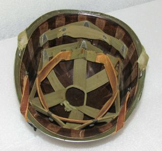 Wwii Us M1 Fixed Bale Schlueter Helmet With Westinghouse Liner