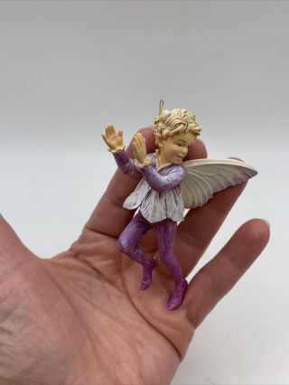 Retired Cicely Mary Barker Flower Fairies Ornament Figurine Crocus Boy Fairy 2