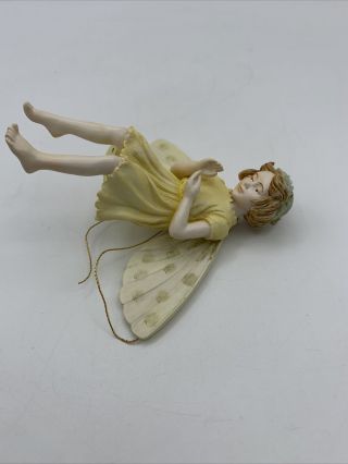 Retired Cicely Mary Barker Flower Fairies Ornament Figurine Tansy Fairy 2