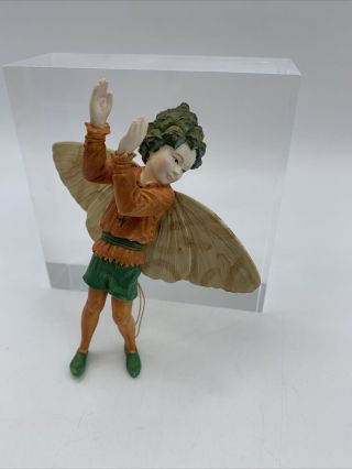 Retired Cicely Mary Barker Flower Fairies Ornament Pine Tree Fairy