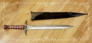 Lord Of The Rings Sting Sword.  Frodo & Bilbo Hobbit Sized Sword 22 "
