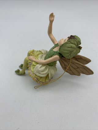 Retired Cicely Mary Barker Flower Fairies Ornament Figurine Lime Tree Fairy 2