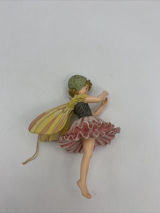 Retired Cicely Mary Barker Flower Fairies Ornament Figurine Shirley Poppy Fairy 3