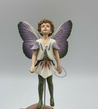 Retired Cicely Mary Barker Flower Fairies Ornament Figurine Wild Heart 