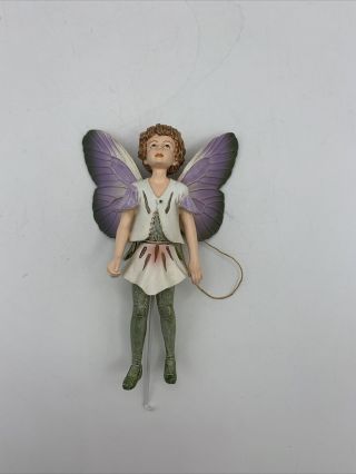 Retired Cicely Mary Barker Flower Fairies Ornament Figurine Wild Heart ' s Ease 2