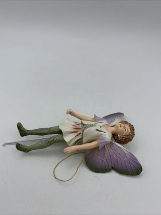Retired Cicely Mary Barker Flower Fairies Ornament Figurine Wild Heart ' s Ease 3