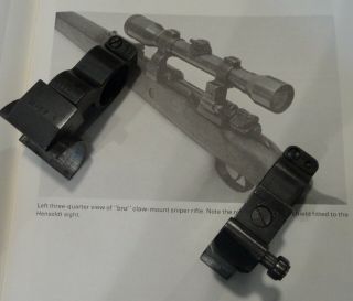 Ww2 German Mauser K98 Bnz Single Claw Sniper Scope Mount For Zf39