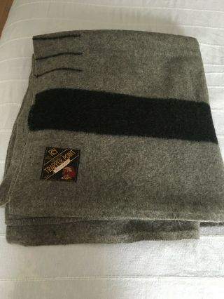 Vintage Trapper Point 3.  5 Wool Blanket