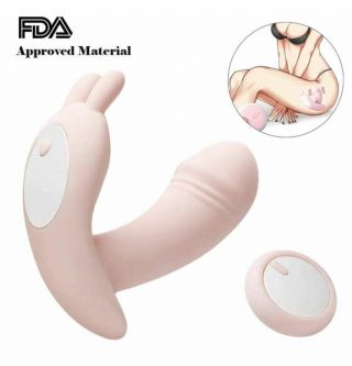 Wearable Panties Vibrator Remote Control Waterproof Vagina Balls 10 Speed Device