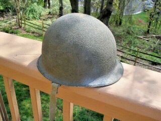 Usgi Wwii Us Army Steel Helmet & Liner -