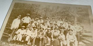 Rare Antique American Mammoth Cave Group Kentucky Real Photo Postcard RPPC US 4