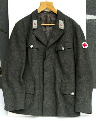 Vintage Ww2 Wwii German Red Cross Rotes Kreuz Uniform Jacket Bosbach & Co