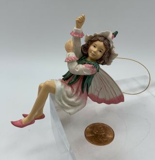 Retired Cicely Mary Barker Flower Fairies Ornament Figurine Phlox Flower Fairy