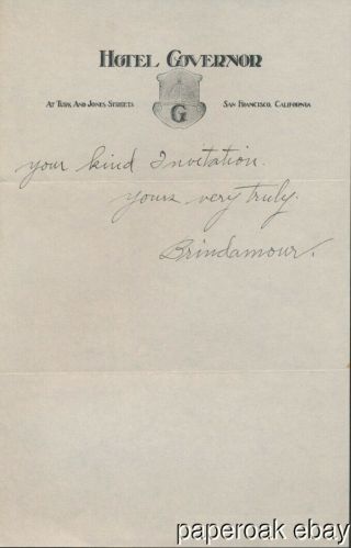 1928 Letter From The Great Brindamour Magician 2