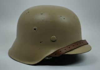 Ww2 German Wehrmacht Heer Camouflage Camo Combat Helmet Us Tropical Army Soldier