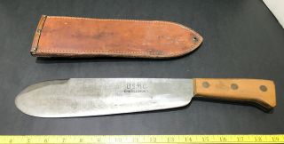Ww2 Usmc Chatillon N.  Y.  Medical Corpsman Bolo Knife W/ Boyt 1945 Leather Sheath