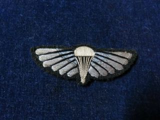 Orig Ww2 Cloth Padded Jump Wing " Sas - Special Air Service " Paratrooper