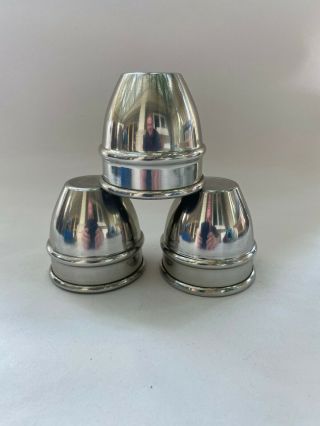 Cups and Balls magic: Morrissey ' Mini ' Cups,  Aluminium 2