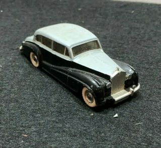 Vintage Dinky Meccano Rolls Royce Silver Wraith Gray/black No 150