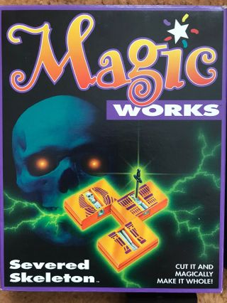 Severed Skeleton - Magic - Milton Bradley - Tenyo & Mb Trick