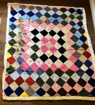 Handmade 1930’s Vintage Quilt (twin/throw)