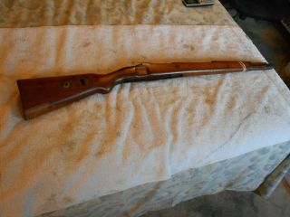 Ww2 German K98 8mm Mauser Rifle Solid Wood Stock W Matching Handguard Eagle 63