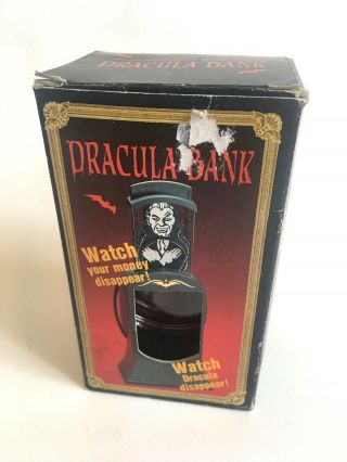 Tenyo Dracula Magic Bank 1993 Make Your Money Disappear