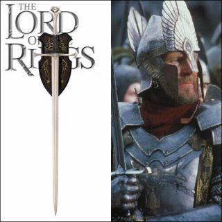United Cutlery Uc1267 Lord Of The Rings Narsil Elendil Sword - W/coa