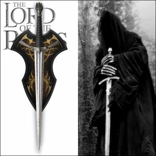 United Cutlery Uc2595 Lord Of The Rings Dagger Of The Witchking 027 Of 300 W/coa