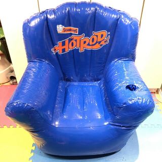 Promotional Schneiders Hot Rod Inflatable Chair Promo Slim Jim Display