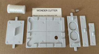 Wonder Cutter By King Of Magic With Elastic Thread And Magnets Gaff Card Making