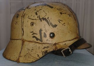 German Winter Camo Helmet M40