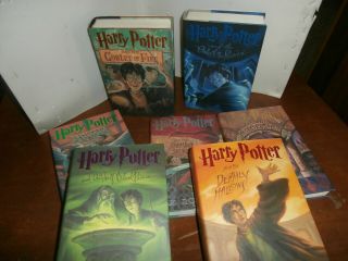 Harry Potter Books Full Set 1 - 7 In English Book By J.  K.  Rowling Hardback