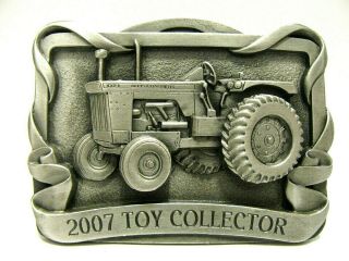 Allis Chalmers D21 Series Ii Tractor Farm Toy Collector 2007 Belt Buckle 1st Ac