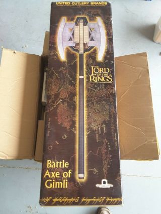 Battle Axe Of Gimli - United Cutlery The Lord Of The Rings