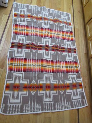 Authentic Pendleton " Beaver State " Wool Blanket Limited Rare